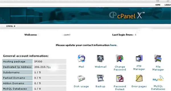 Cpanel email pick up